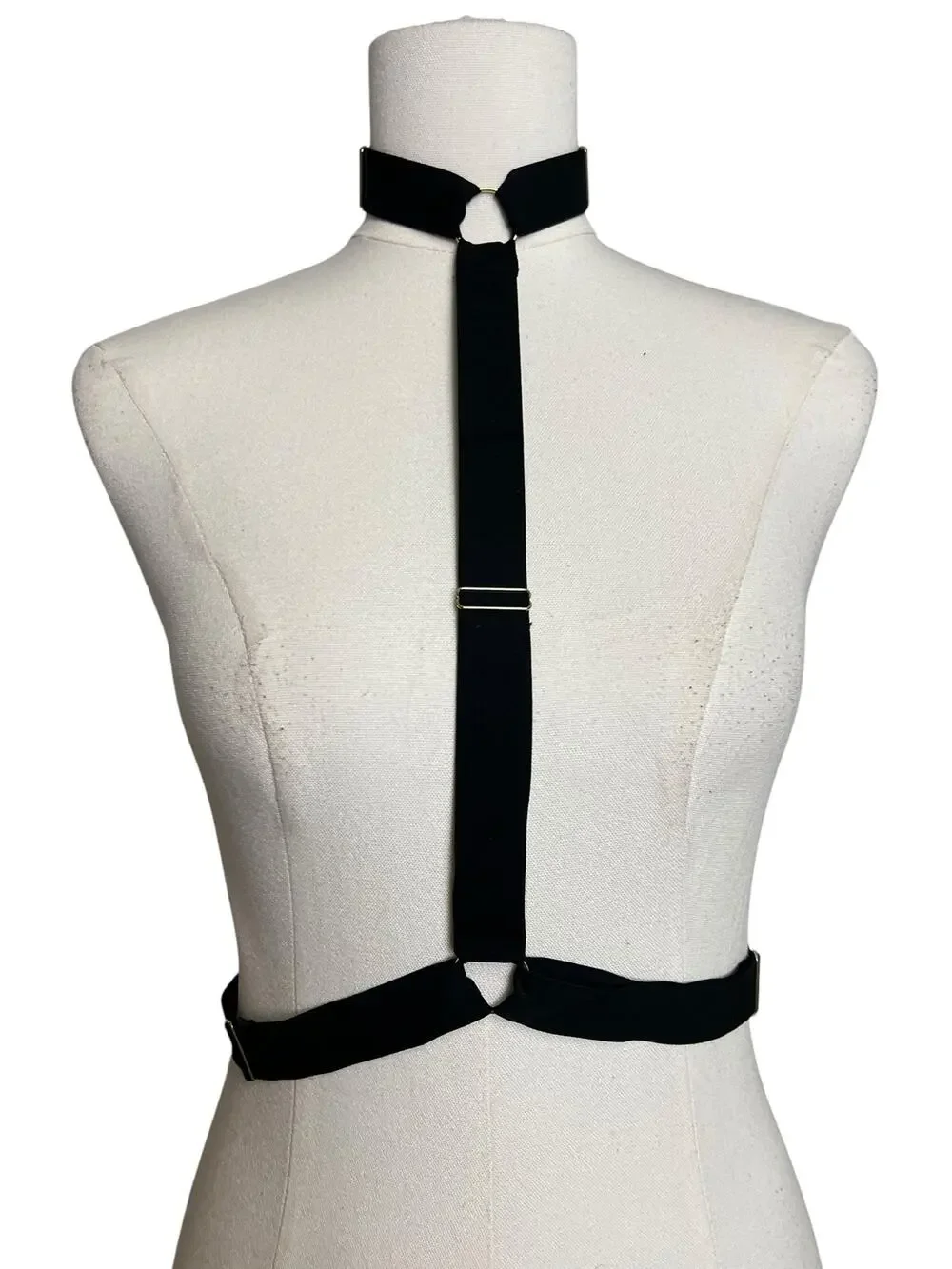 We are HAH / Free People NWT Strapped in Harness One Size Noir Black Festival